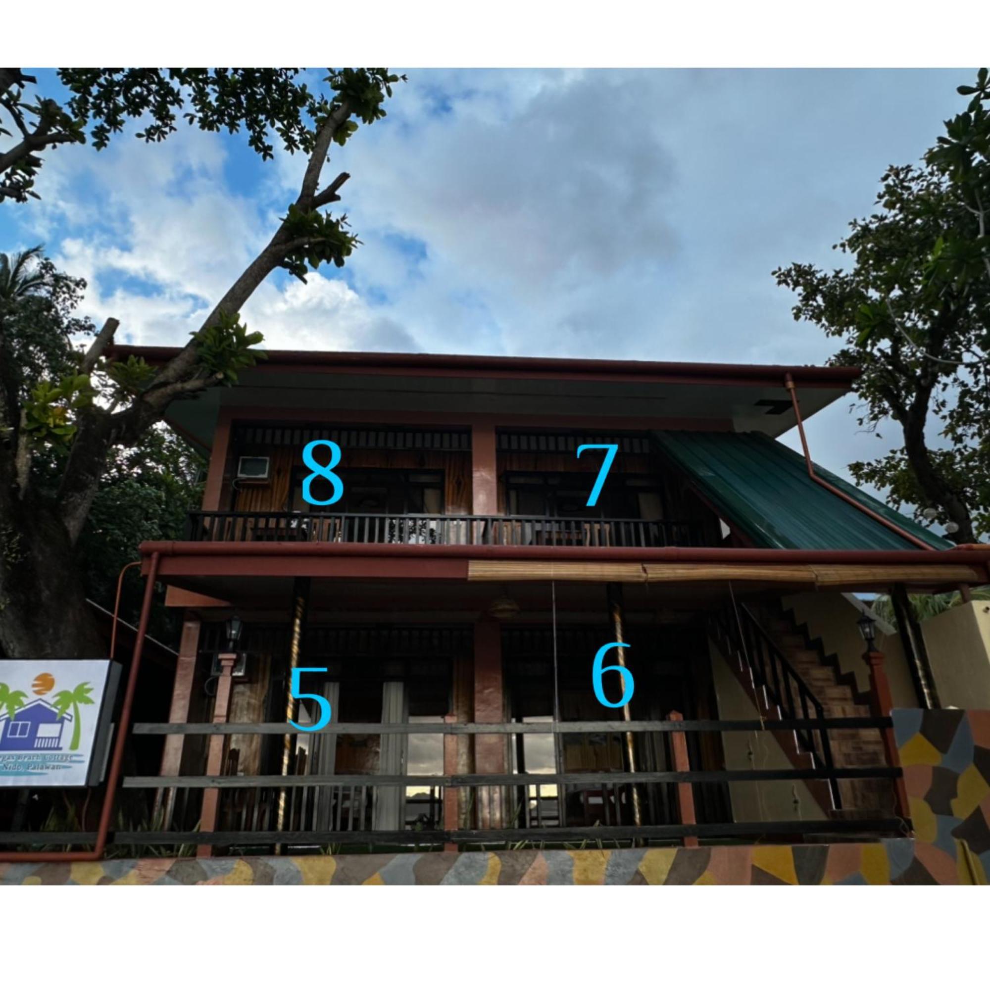 Fabregas Beach Cottages El Nido Exterior foto
